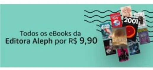 [AMAZON] todos os ebooks da editora Alpeh por R$9,90