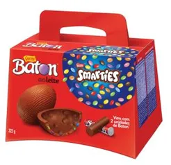 Ovo Baton Smarties 222g Garoto | R$20