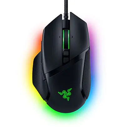 Razer Basilisk V3 Mouse ergonômico personalizável para jogos: - iluminação RGB Chroma - Sensor óptico de 26K DPI 