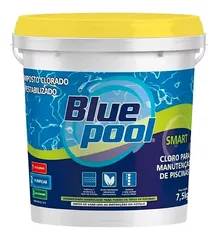 Cloro Para Piscina Smart Bluepool Balde 7,5 Kg By Fluidra