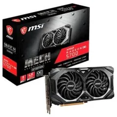 Placa de Vídeo MSI AMD Radeon RX 5700 MECH GP OC, 8GB, GDDR6