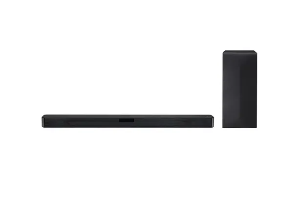 LG SOUND BAR SN4- 300W RMS, SUBWOOFER, WIRELESS, BLUETOOTH, DTS VIRTUAL X, AI SOUND PRO,  2.1 CANAIS