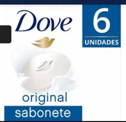 Sabonete Dove com 6un | R$ 8