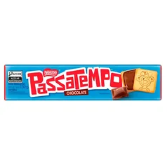 (Leve 3 Pague 2) Biscoito PASSATEMPO Recheado Chocolate 130g