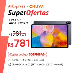 Tablet CHUWI HiPad Air 10.3 4GB RAM 128GB ROM 