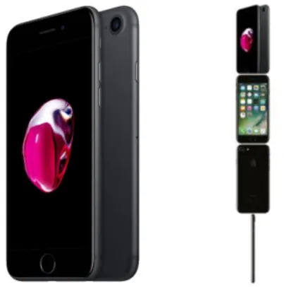Smartphone Apple iPhone 7 32GB Preto Matte - R$ 2.899,00
