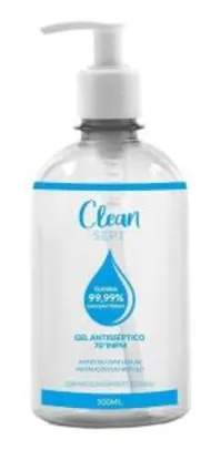 (Frete Grátis) Clean Sept - Álcool Em Gel 70% 500 Ml