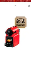 Cafeteira Nespresso Inissia 19 BAR - Vermelho Ruby