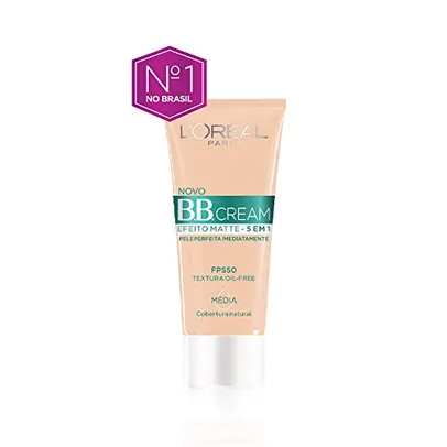 [Rec] Base Bb Cream L'oréal Paris Efeito Matte 5 Em 1 Fps 50 30g Media