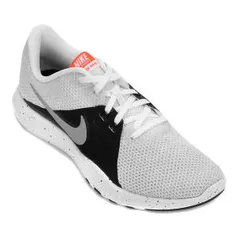 Tênis Nike Flex Trainer 8 Feminino - Branco e prata