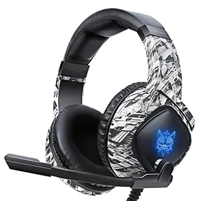 Fone de Ouvido Headset Gamer K19 Com Fio e Cancelamento de Ruído Som Surround 7.1 RGB Headband Ajust