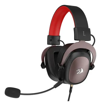 Headset Gamer Redragon Zeus H510-1 7.1 Preto com fio - Multiplataforma