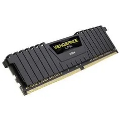 Memória Corsair Vengeance LPX, 4GB, 2400MHz, DDR4, CL14, Preto - CMK4GX4M1A2400C14