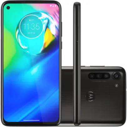 (R$1.231 AME) Celular Motorola Moto G8 Power Preto 4GB RAM 64GB Tela 6.4" Câmera Quadrupla R$1.377