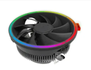 Cooler para Processador Gamemax Gamma 200, Rainbow, 125mm, Intel-AMD