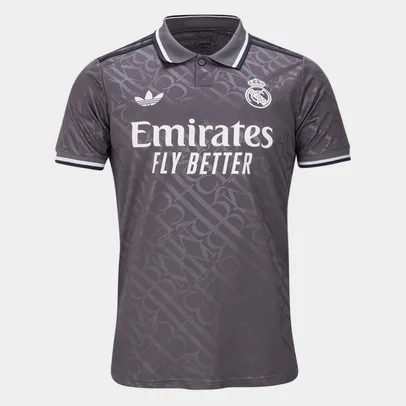 Camisa Real Madrid Third 24/25 s/n° Torcedor Adidas Masculina