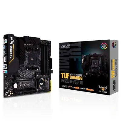 Placa-Mãe Asus TUF Gaming B450M-Pro II, AMD B450, mATX, DDR4