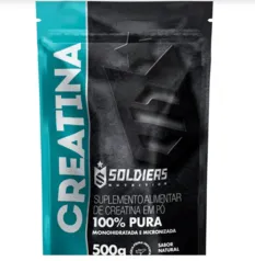 Creatina Monohidratada 500g - Soldiers Nutrition