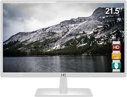 Monitor Led 21.5" Full HD 22 HQ-Led HDMI 75hz branco