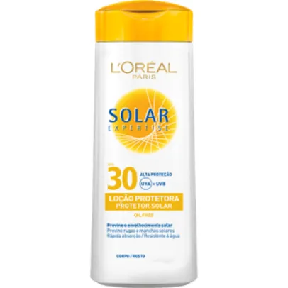 Protetor Solar Expertise Loção FPS 30 120ml - L'Oréal Paris por R$12