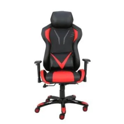 Cadeira Gamer,Reclinável Preto Pel-3015 Preto,Vermelho - R$1176