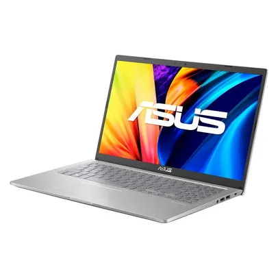 Notebook Asus Vivobook 15 X1500ea-Ej3665w, Intel Core I3-1115g4 3GHz, 4GB, SSD 256GB, Intel Iris Xe, Tela 15.6 LED FHD, W11 Home, Prata Metálico