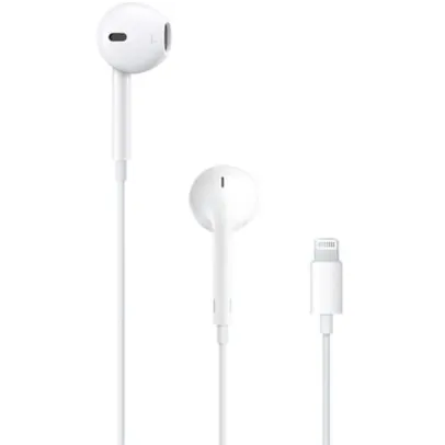 KaBuM! - Fone de Ouvido EarPods com Conector Lightning Apple, Branco - MMTN2BZ/A