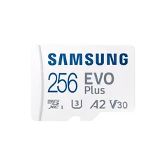 Samsung Memory Card EVO Plus Branco - 256GB