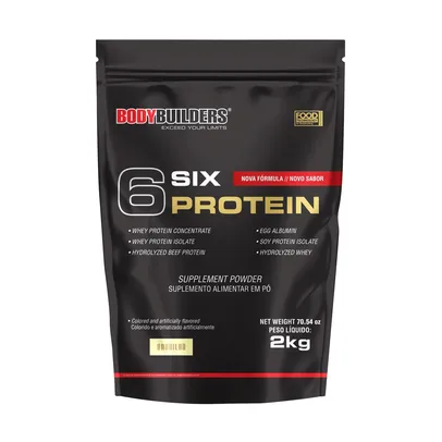 Whey Protein Concentrado 6 Six Protein 2kg - Bodybuilders