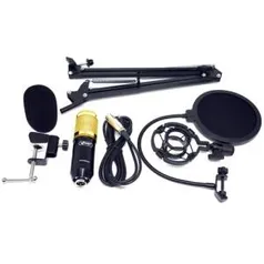 Kit Microfone Condensador Kp-m0010 R$179