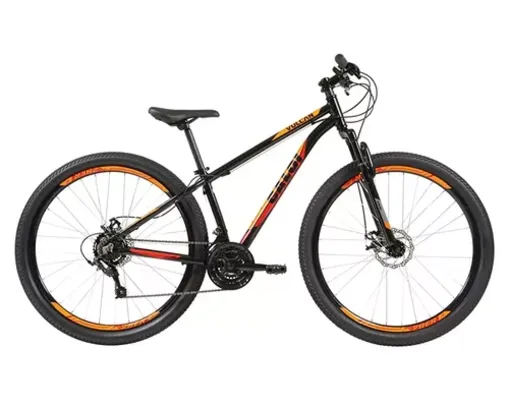 Bicicleta Aro 29 Caloi Vulcan Com Suspensão Dianteira