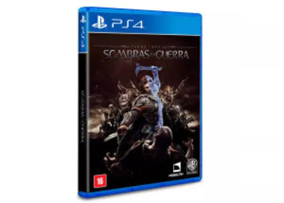 Jogo Terra-Média: Sombras da Guerra - PS4 - R$47