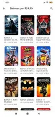 Vários filmes do Batman por R$ 10