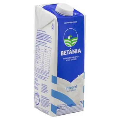 Leite Integral Betânia UHT 1l - Itambé