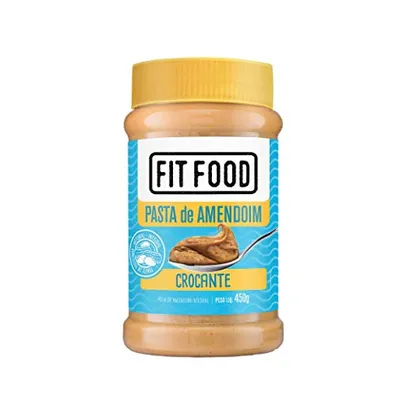 Pasta de Amendoim Crocante Fit Food 450g