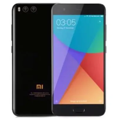 Xiaomi Mi 6 4G Smartphone  -  HK WAREHOUS 6GB RAM 128GB ROM  BLACK