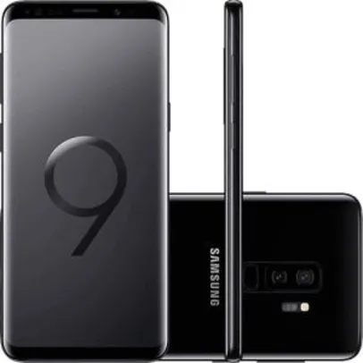 [R$2.469 com AME] Smartphone Samsung Galaxy S9+ 128GB 4G - Preto | R$2599