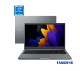 Notebook Samsung Intel Celeron 6305, 4GB, 256GB SSD  - NP550XDA-KO3BR