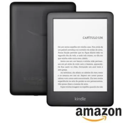 E-reader Amazon Kindle 10ª Geração com 6”, 8GB com Iluminação, Preto | R$283