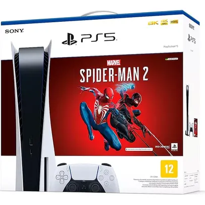 Saindo por R$ 3449: Sony Playstation 5 Marvel's Spider-Man 2 825GB Standard | Pelando