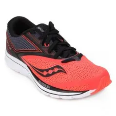 Tênis Saucony Kinvara 9 Masculino - Vermelho e Preto R$300