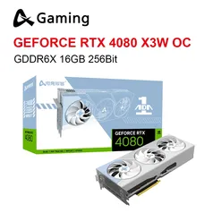 Placa de Vídeo RTX 4080 X3W OC 16G (Marca AX Gaming)