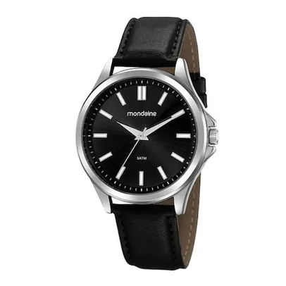 [Regional] Relógio Mondaine Masculino Prata E Preto 99548g0mvnh1