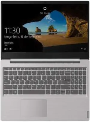Notebook Lenovo Core i3-8130U 4GB 1TB Tela 15.6” R$2861
