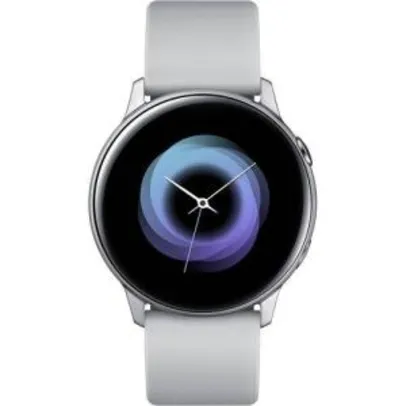 [CC Shoptime] Smartwatch Samsung Galaxy Watch Active - Prata | R$810