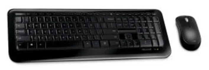 Kit Teclado e Mouse Microsoft Wireless 850, ABNT 2 - PY9-00021 R$136