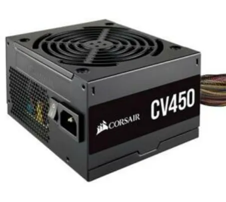 Fonte Corsair CV450, 450W, 80 Plus Bronze R$357