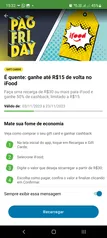 50% De desconto no IFOOD (Até R$15)