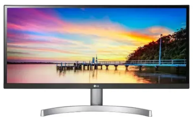 Monitor LG 29WK600-W 29" FULL HD UltraWide 2560x1080 75Hz 5ms AMD RADEON FreeSync™ - Branco