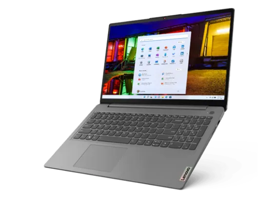 Notebook IdeaPad 3 (15' AMD) Processadores AMD Ryzen  5000 H-Series SSD M2 PCIe de 256GB